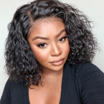 Myfirstwig 10” Water Wave 13x6 HD Bob Lace Wig