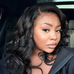 Sunber 200% Density Effortlessly Feathered Hairstyles 13x4 Pre Cut Lace Wig With Layered Haircuts