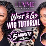 14" Curly 4x4 Wear and Go Lace Wig