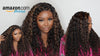 24" Auburn Brown Loose Wave 7x5 Lace Wig