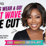10" Wear and Go Wigs Glue-less Wave Pixie Cut Wig
