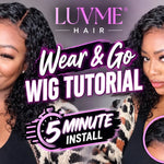 14" Curly 4x4 Wear and Go Lace Wig